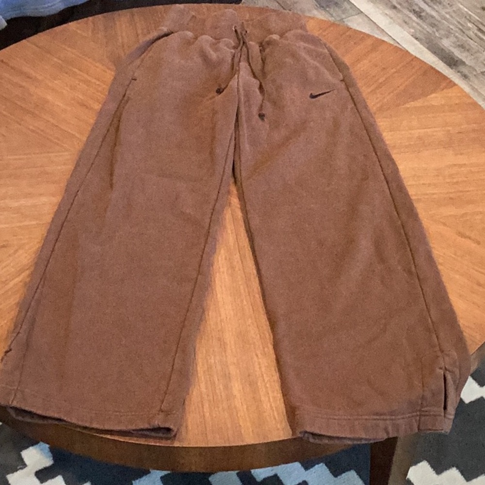 Nike Brown Joggers with Adjustable Comfort